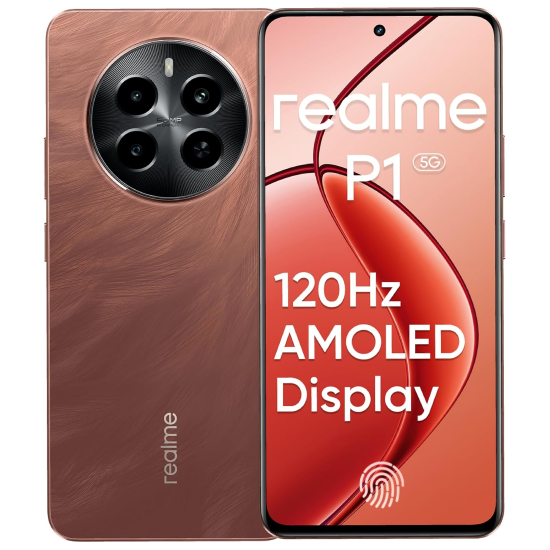 realme P1 5G (Phonix Red, 6GB RAM, 128GB Storage)